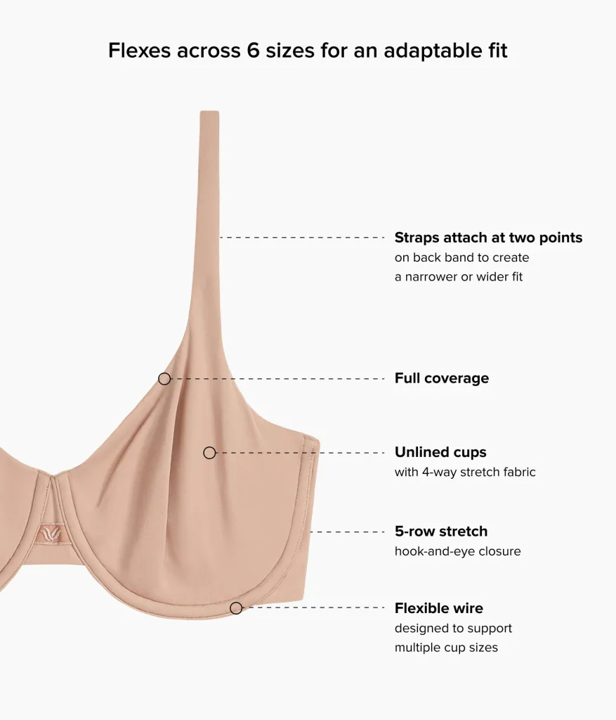 Wacoal Unlined|Racerback/Convertible * Ever Fexing™ Underwire Bra Roebuck