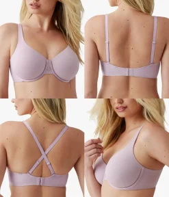 Wacoal Unlined|Racerback/Convertible * Ever Fexing™ Underwire Bra Keepsake Lilac
