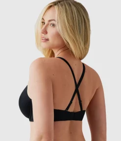 Wacoal Unlined|Racerback/Convertible * Ever Fexing™ Underwire Bra Black