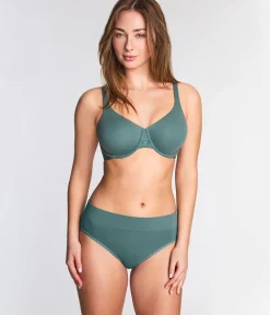 Wacoal Unlined|Racerback/Convertible * Ever Fexing™ Underwire Bra Silver Pine