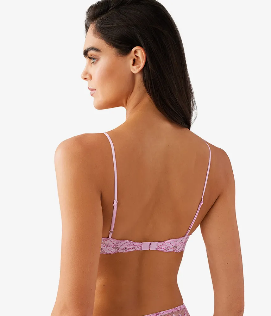 Wacoal Bralettes|Unlined * Feeing Faou Braette Pink Lavender/Very Berry