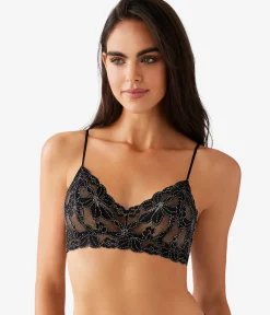 Wacoal Bralettes|Unlined * Feeing Faou Braette Night/Angel Wing