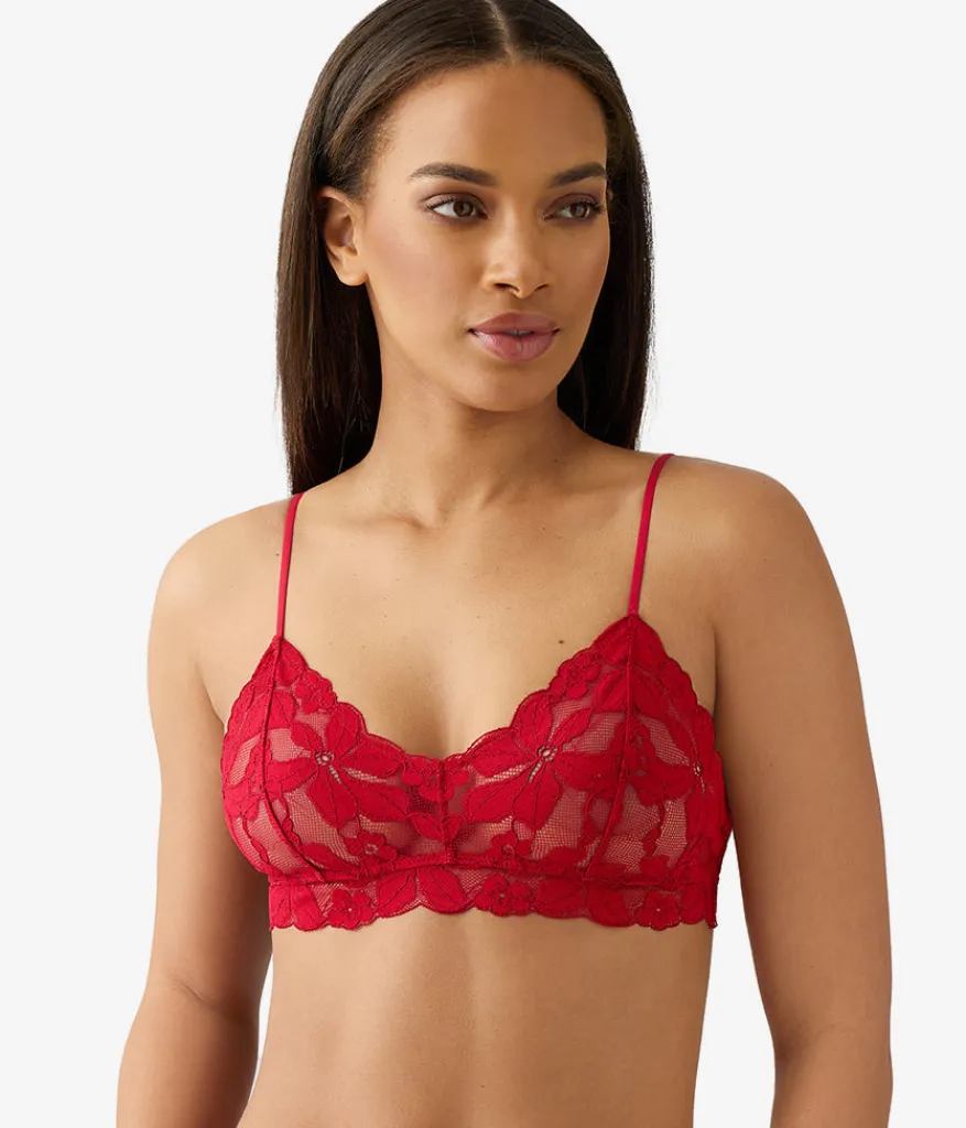 Wacoal Bralettes|Unlined * Feeing Faou Braette Chili Pepper/Biking Red