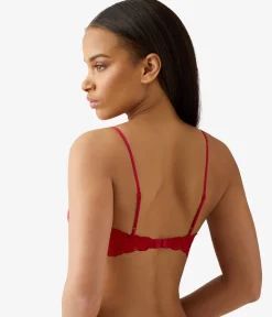 Wacoal Bralettes|Unlined * Feeing Faou Braette Chili Pepper/Biking Red