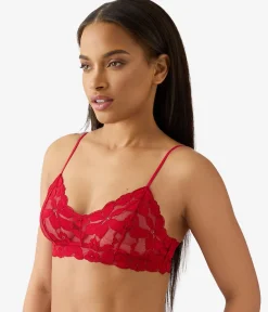 Wacoal Bralettes|Unlined * Feeing Faou Braette Chili Pepper/Biking Red