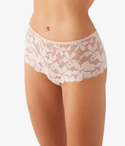Wacoal Tanga/Cheeky * Feeing Faou Tanga Rose Smoke/White