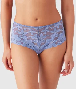 Wacoal Tanga/Cheeky * Feeing Faou Tanga Country Blue/Bright White