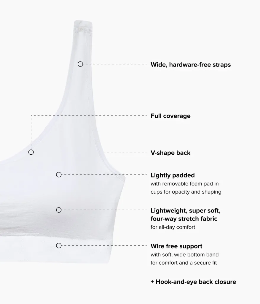Wacoal Bralettes|Seamless * Feeing Fexibe Braette White