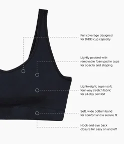 Wacoal Bralettes|Seamless * Feeing Fexibe Braette Black
