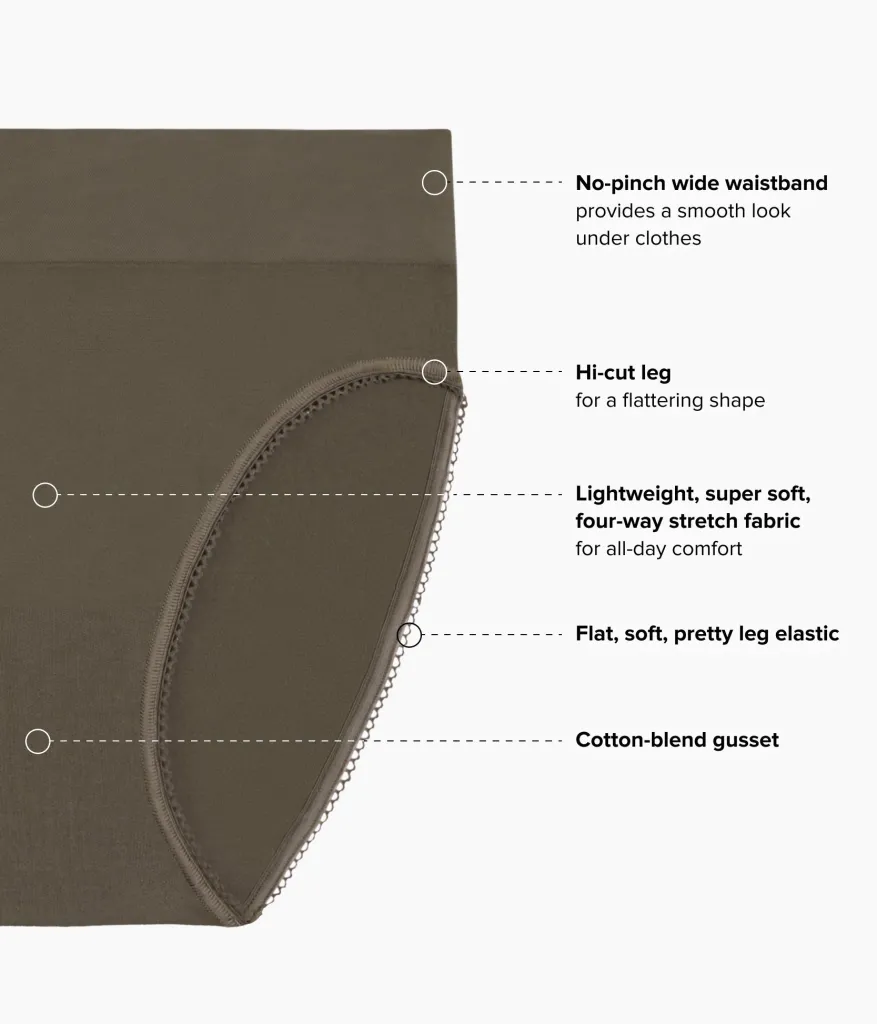 Wacoal Hi-Cut|Seamless * Feeing Fexibe Hi-Cut Bungee Cord