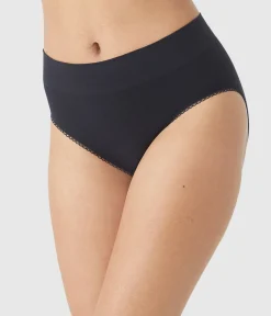 Wacoal Hi-Cut|Seamless * Feeing Fexibe Hi-Cut Black
