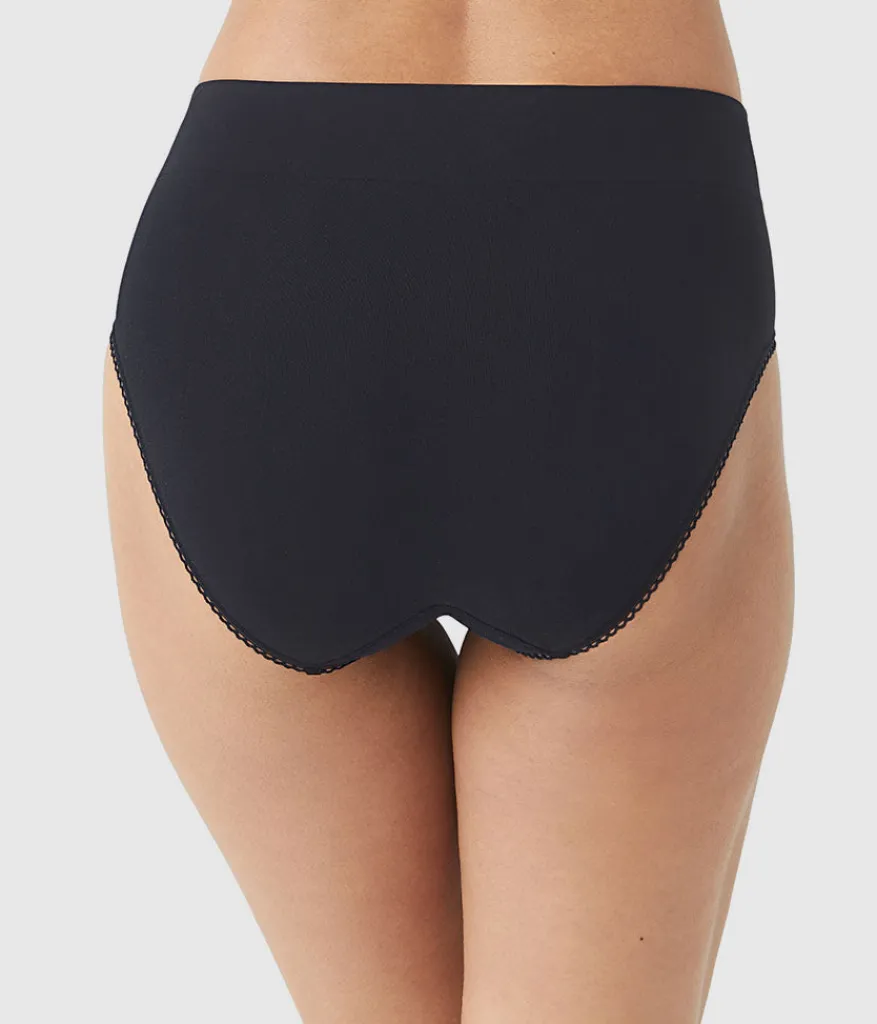 Wacoal Hi-Cut|Seamless * Feeing Fexibe Hi-Cut Black