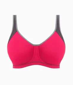 Wacoal Sport * Freya Sonic Sport Underwire Spacer Bra Hot Crimson