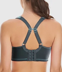 Wacoal Sport * Freya Sonic Sport Underwire Spacer Bra Carbon