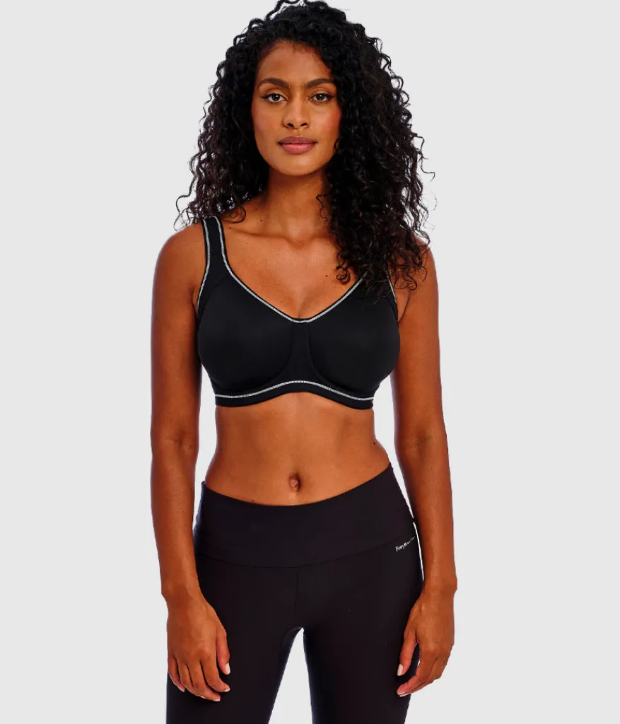 Wacoal Sport * Freya Sonic Sport Underwire Spacer Bra Storm