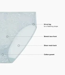 Wacoal Panties|Hi-Cut * Fu Boo Hi-Cut Belgian Block