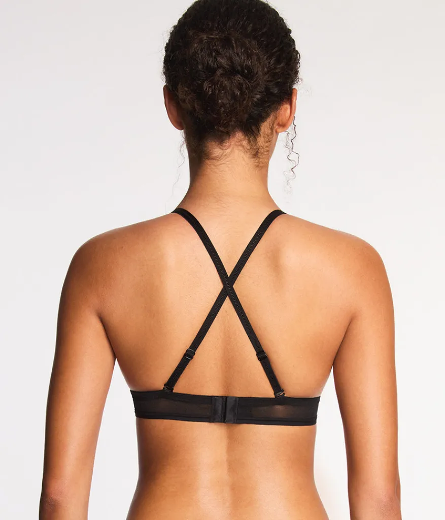 Wacoal Bralettes|Seamless * Fu Tranparency Braette Rose Smoke