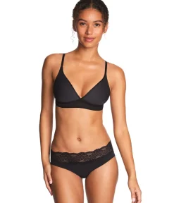 Wacoal Bralettes|Seamless * Fu Tranparency Braette Rose Smoke