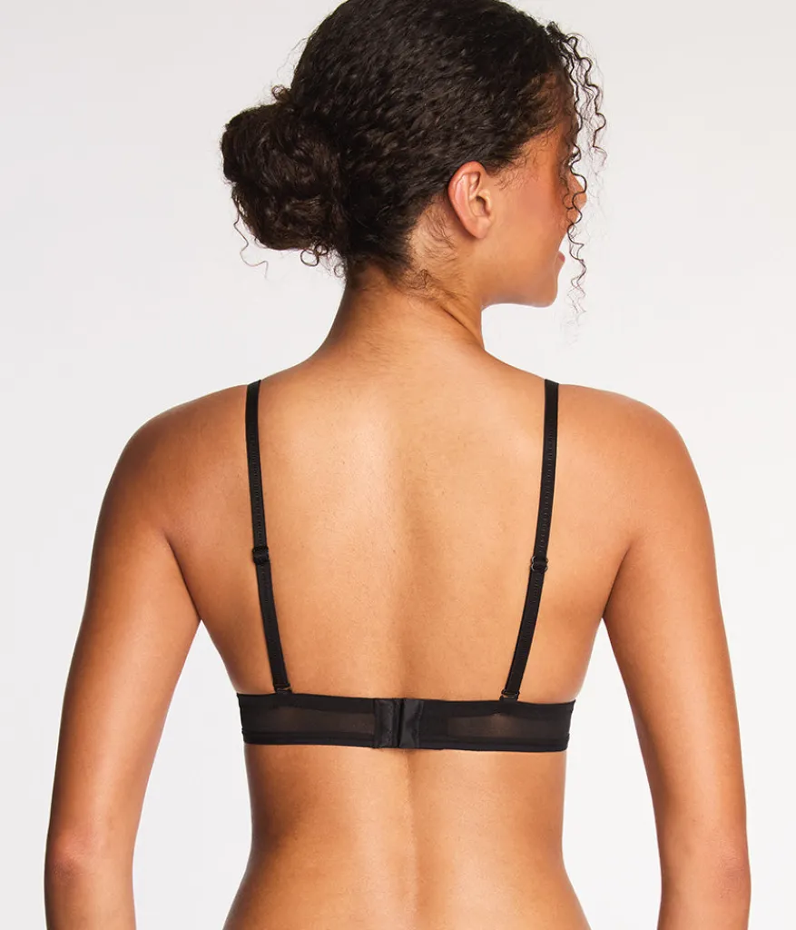 Wacoal Bralettes|Seamless * Fu Tranparency Braette Rose Smoke
