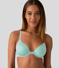 Wacoal Racerback/Convertible|Underwire * Future Foundation Front Close Racerback Bra Moonlight Jade