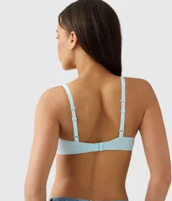 Wacoal Seamless|Underwire * Future Foundation T-Shirt Bra Blue Glow