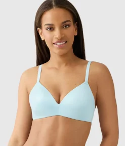 Wacoal Seamless|Underwire * Future Foundation T-Shirt Bra Blue Glow