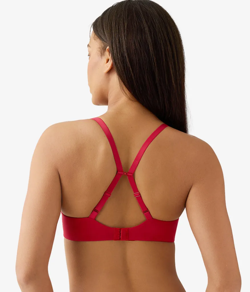 Wacoal Seamless|Underwire * Future Foundation T-Shirt Bra Chili Pepper Red