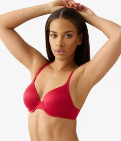 Wacoal Seamless|Underwire * Future Foundation T-Shirt Bra Chili Pepper Red