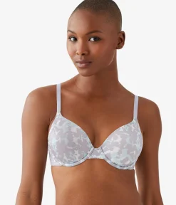 Wacoal Seamless|Underwire * Future Foundation T-Shirt Bra Dream Blue/Gray Camouflage