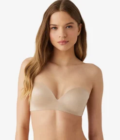 Wacoal Racerback/Convertible|Strapless * Future Foundation Wire Free Strapless Bra Au Natural