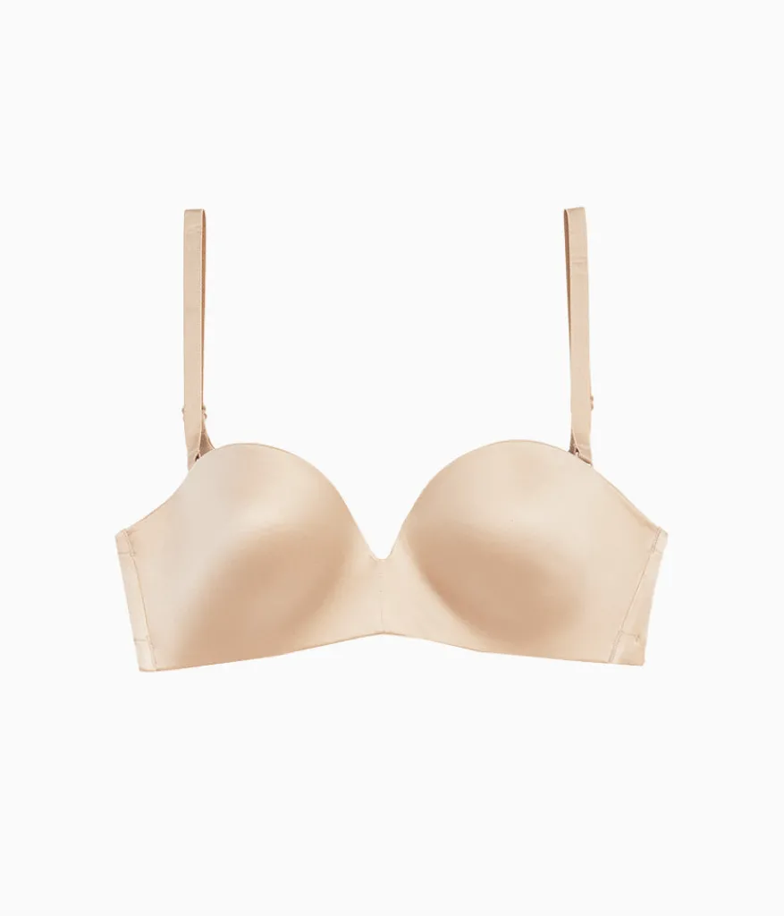 Wacoal Racerback/Convertible|Strapless * Future Foundation Wire Free Strapless Bra Au Natural