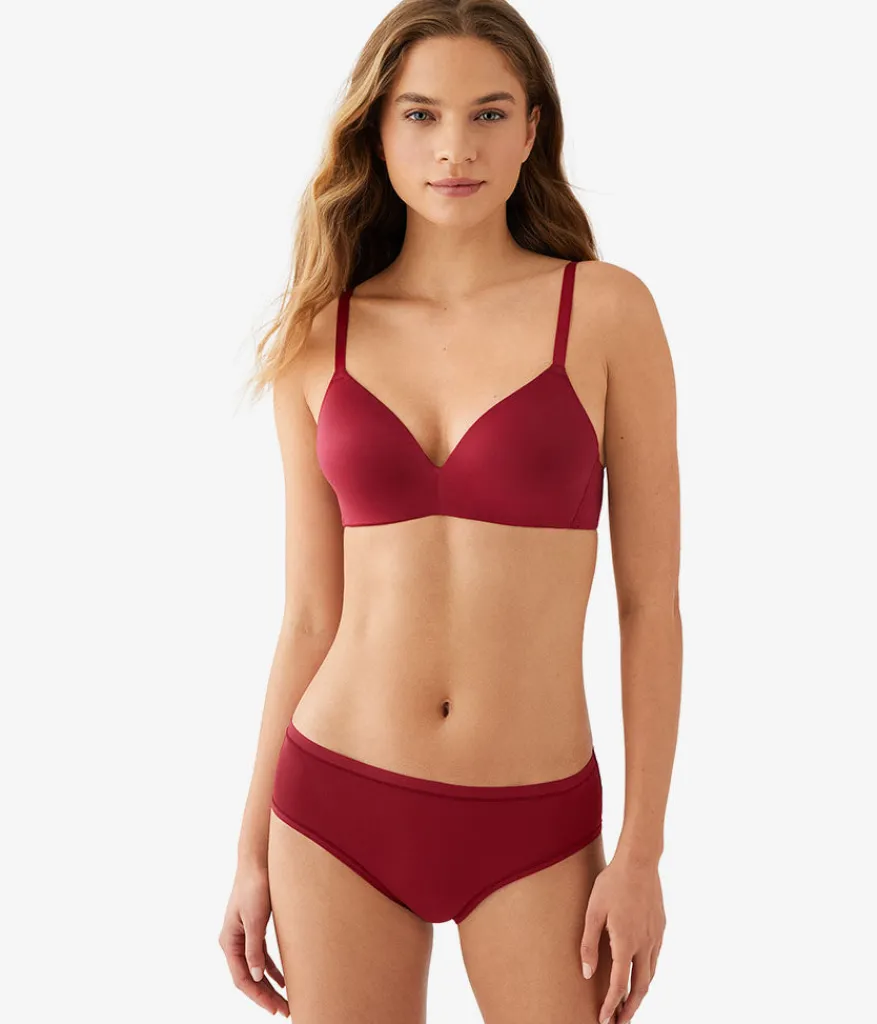 Wacoal Racerback/Convertible|Seamless * Future Foundation Wire Free T-Shirt Bra Rhubarb