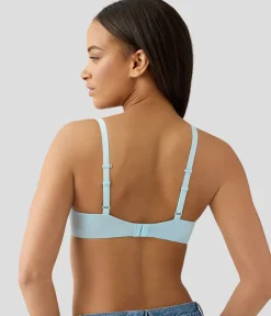 Wacoal Racerback/Convertible|Seamless * Future Foundation Wire Free T-Shirt Bra Blue Glow
