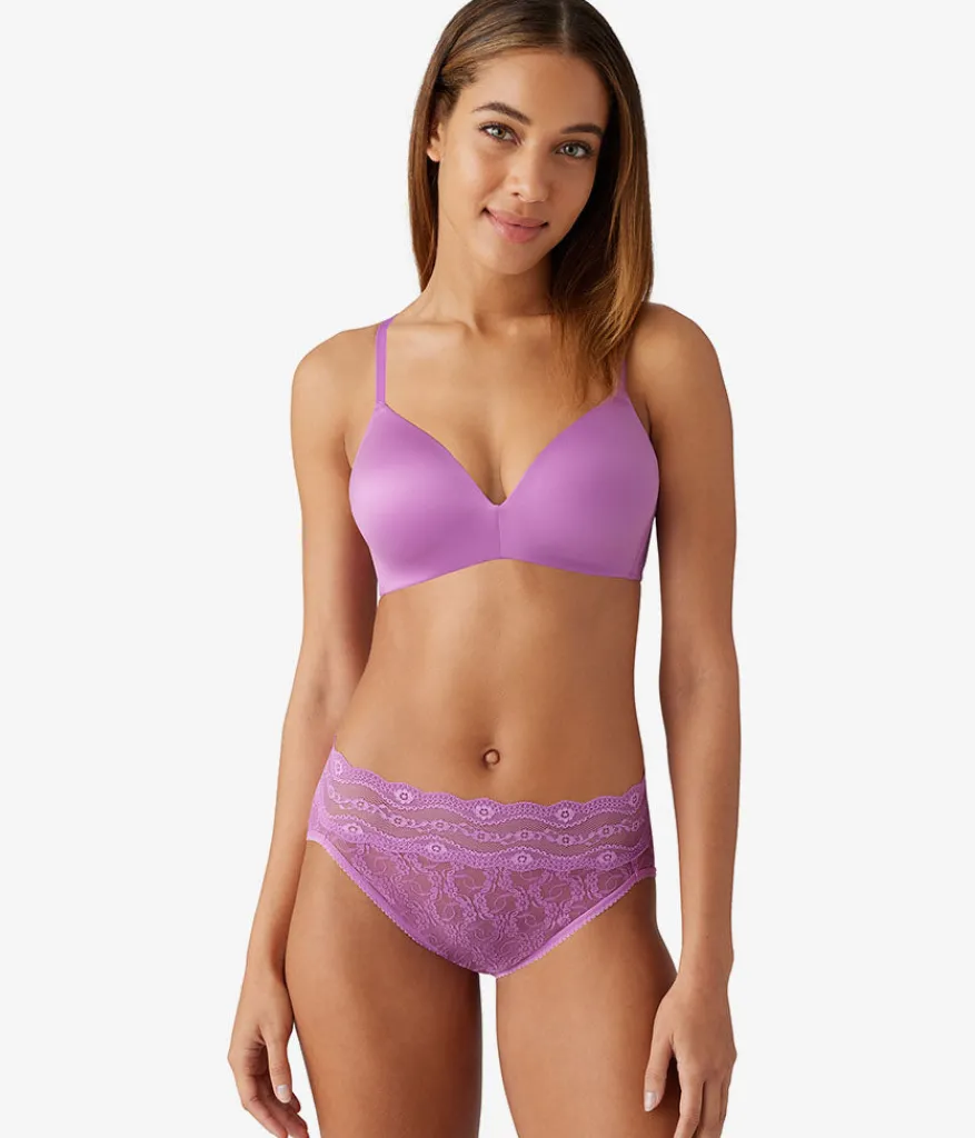 Wacoal Racerback/Convertible|Seamless * Future Foundation Wire Free T-Shirt Bra Mulberry