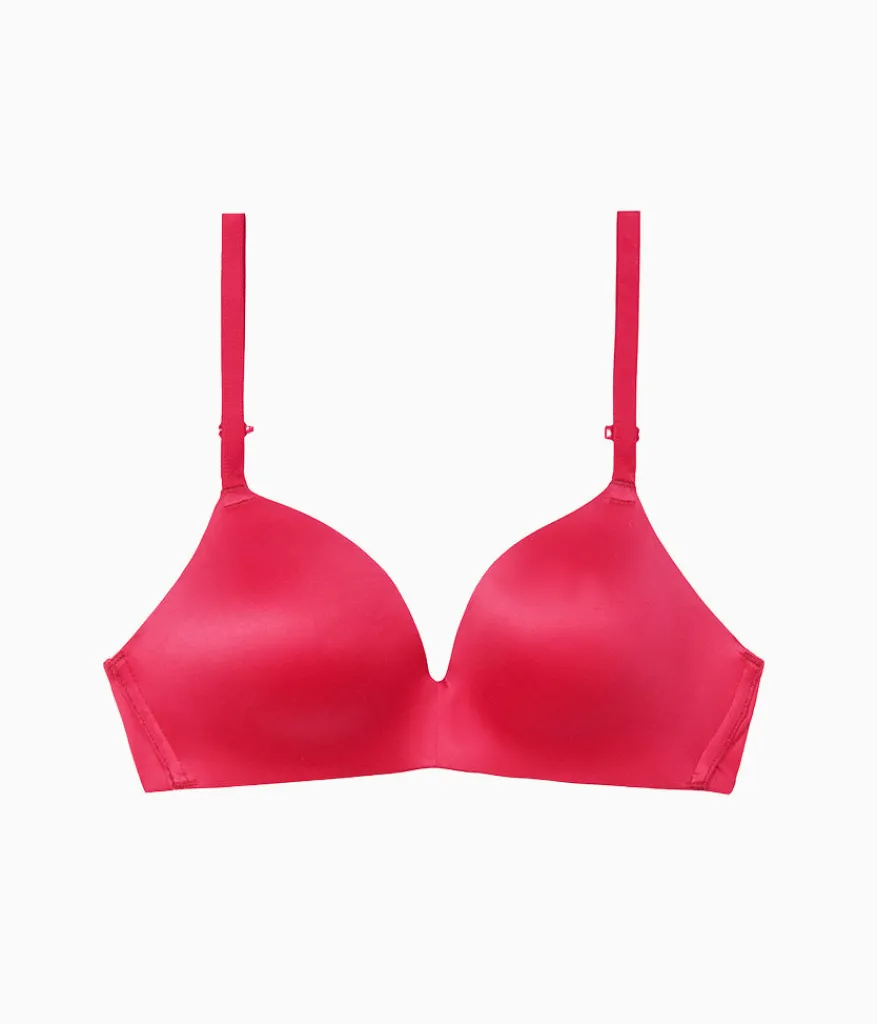 Wacoal Racerback/Convertible|Seamless * Future Foundation Wire Free T-Shirt Bra Persian Red