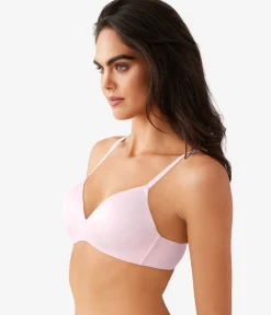 Wacoal Racerback/Convertible|Seamless * Future Foundation Wire Free T-Shirt Bra Pink-A-Boo