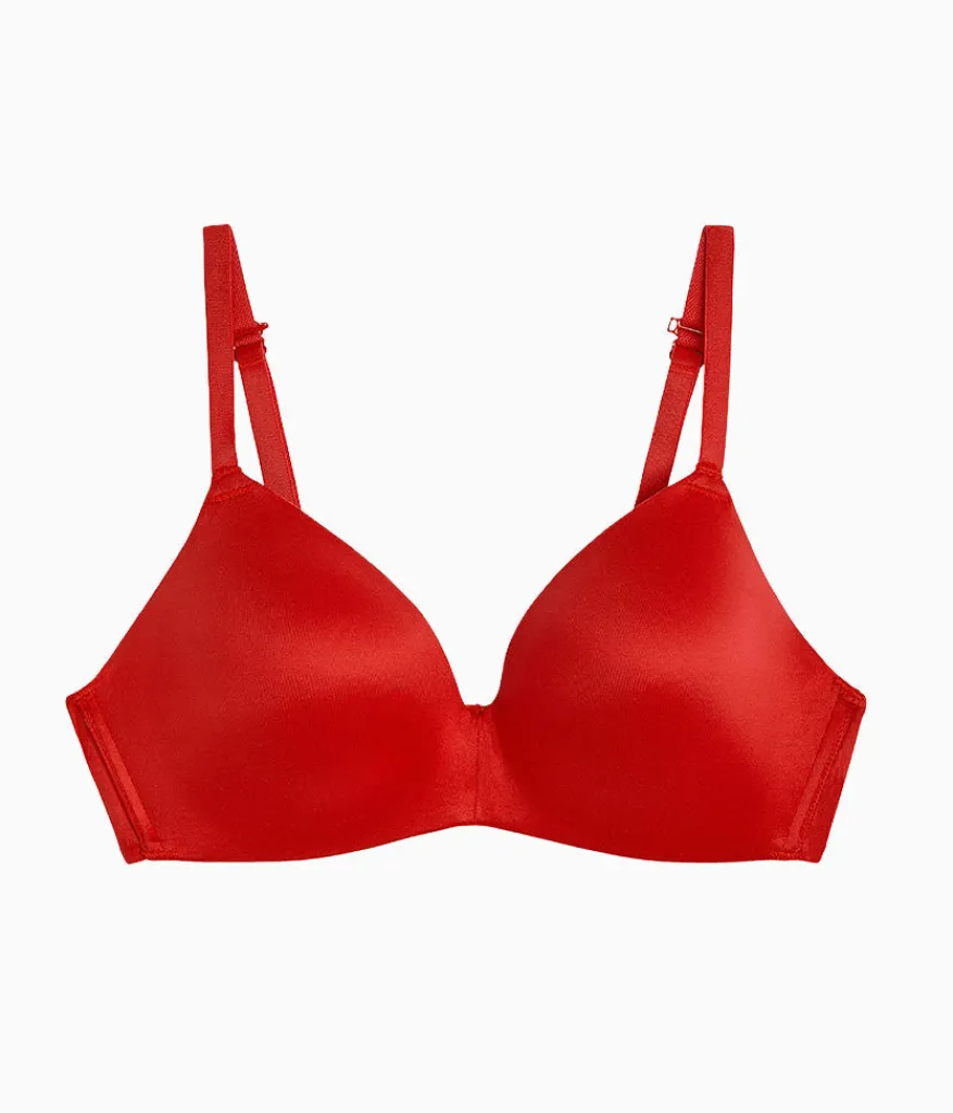 Wacoal Racerback/Convertible|Seamless * Future Foundation Wire Free T-Shirt Bra Chili Pepper Red
