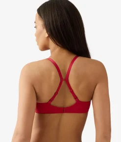 Wacoal Racerback/Convertible|Seamless * Future Foundation Wire Free T-Shirt Bra Chili Pepper Red
