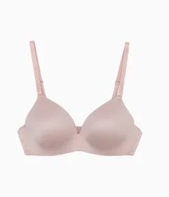 Wacoal T-Shirt|Lace * Future Foundation Wire Free T-Shirt Bra with Lace Rose Smoke
