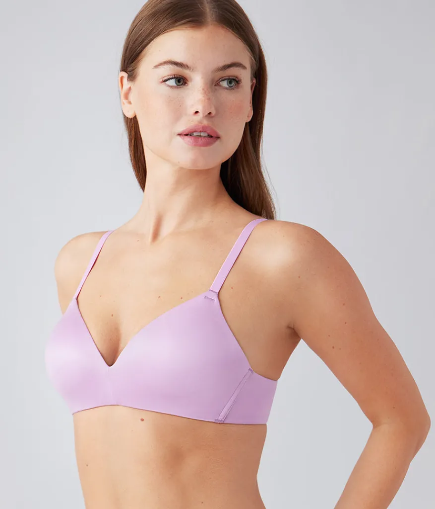 Wacoal Racerback/Convertible|Seamless * Future Foundation Wire Free T-Shirt Bra Smoky Grape