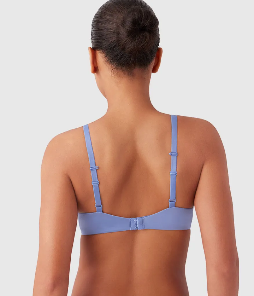 Wacoal Racerback/Convertible|Seamless * Future Foundation Wire Free T-Shirt Bra Country Blue