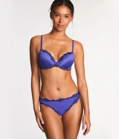 Wacoal T-Shirt|Lace * Future Foundation with Lace T-Shirt Bra Spectrum Blue
