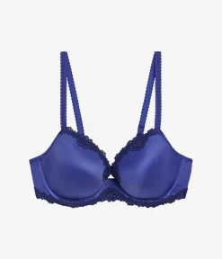 Wacoal T-Shirt|Lace * Future Foundation with Lace T-Shirt Bra Spectrum Blue