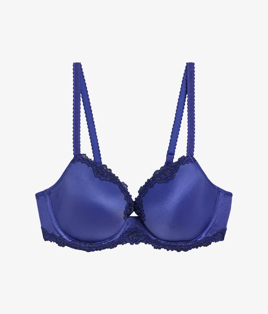 Wacoal T-Shirt|Lace * Future Foundation with Lace T-Shirt Bra Spectrum Blue