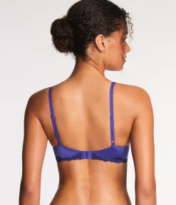 Wacoal T-Shirt|Lace * Future Foundation with Lace T-Shirt Bra Spectrum Blue