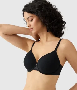 Wacoal Racerback/Convertible|Seamless * Go Anywear T-Shirt Bra Black