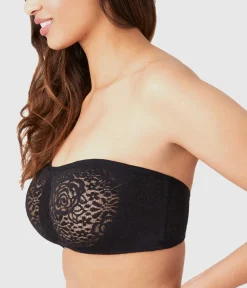 Wacoal Bras|Strapless * Halo Lace Strapless Underwire Bra Black