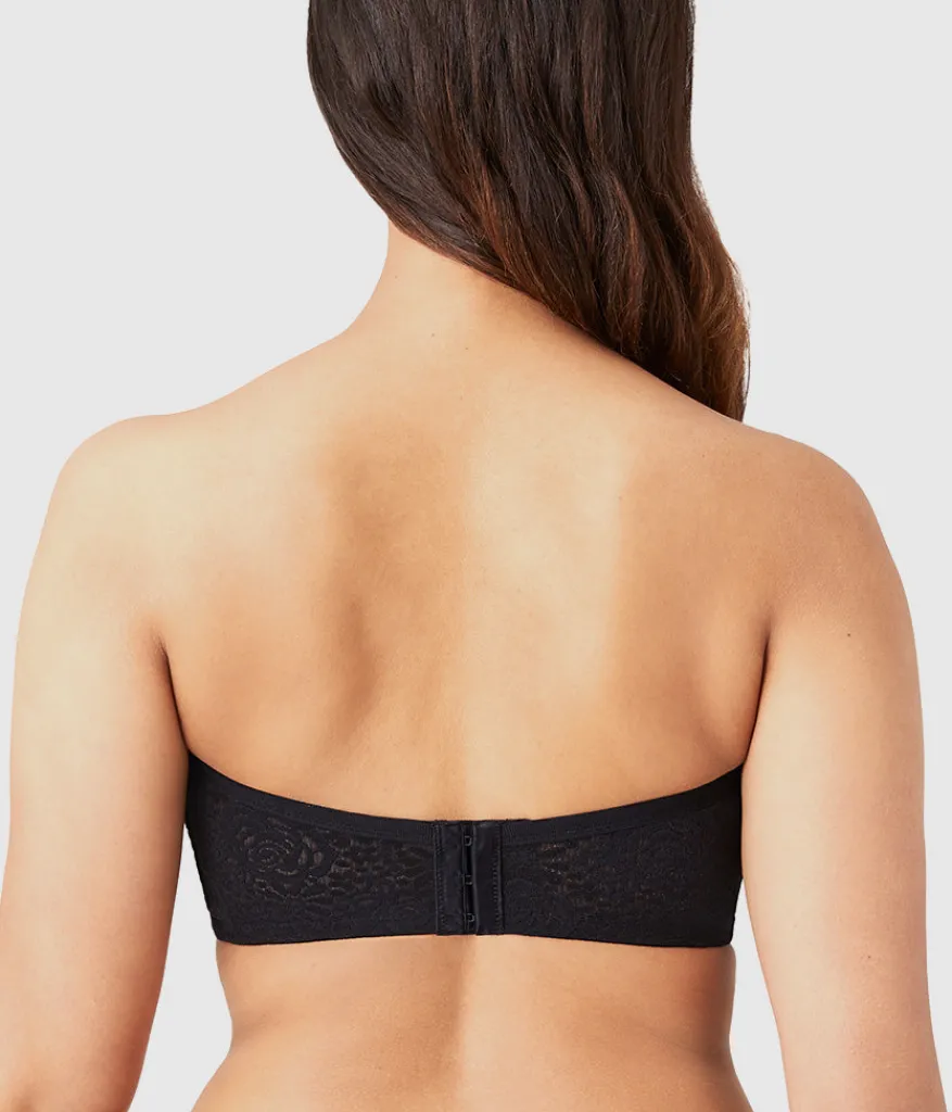 Wacoal Bras|Strapless * Halo Lace Strapless Underwire Bra Black
