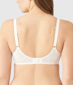 Wacoal Unlined|Bras * Halo Lace Underwire Bra Ivory