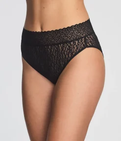 Wacoal Panties * High Bar™ Hi Cut Black